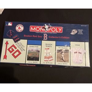 2000 Vintage Monopoly Boston Red Sox Collector’s Edition - COMPLETE !!